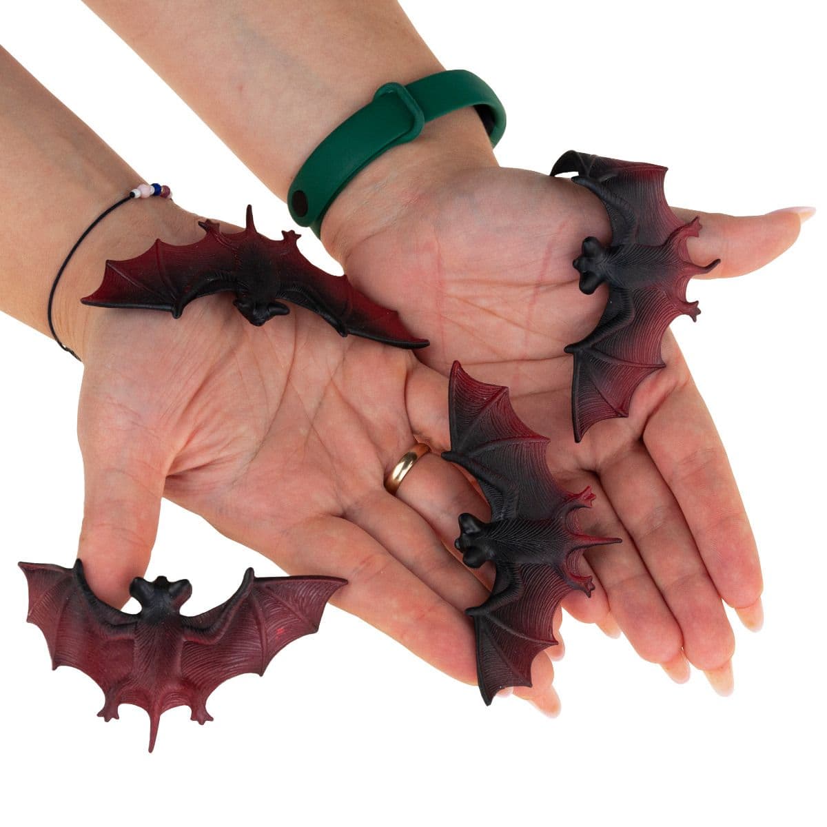 Nietoperze dekoracyjne – zestaw 4 szt. na Halloween