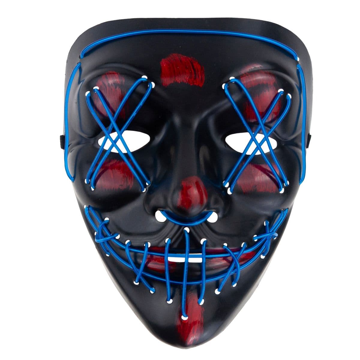 Maska LED Purge – świecąca maska na Halloween imprezę