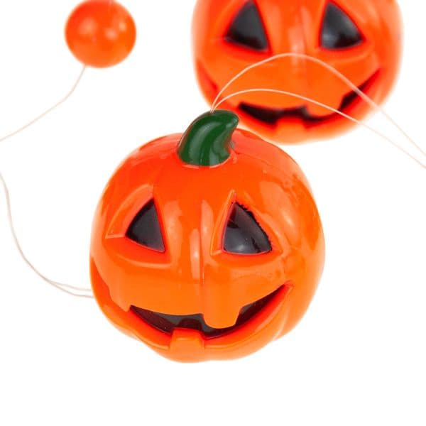 Girlanda LED dynie – 5 lampek Halloween (3 tryby)