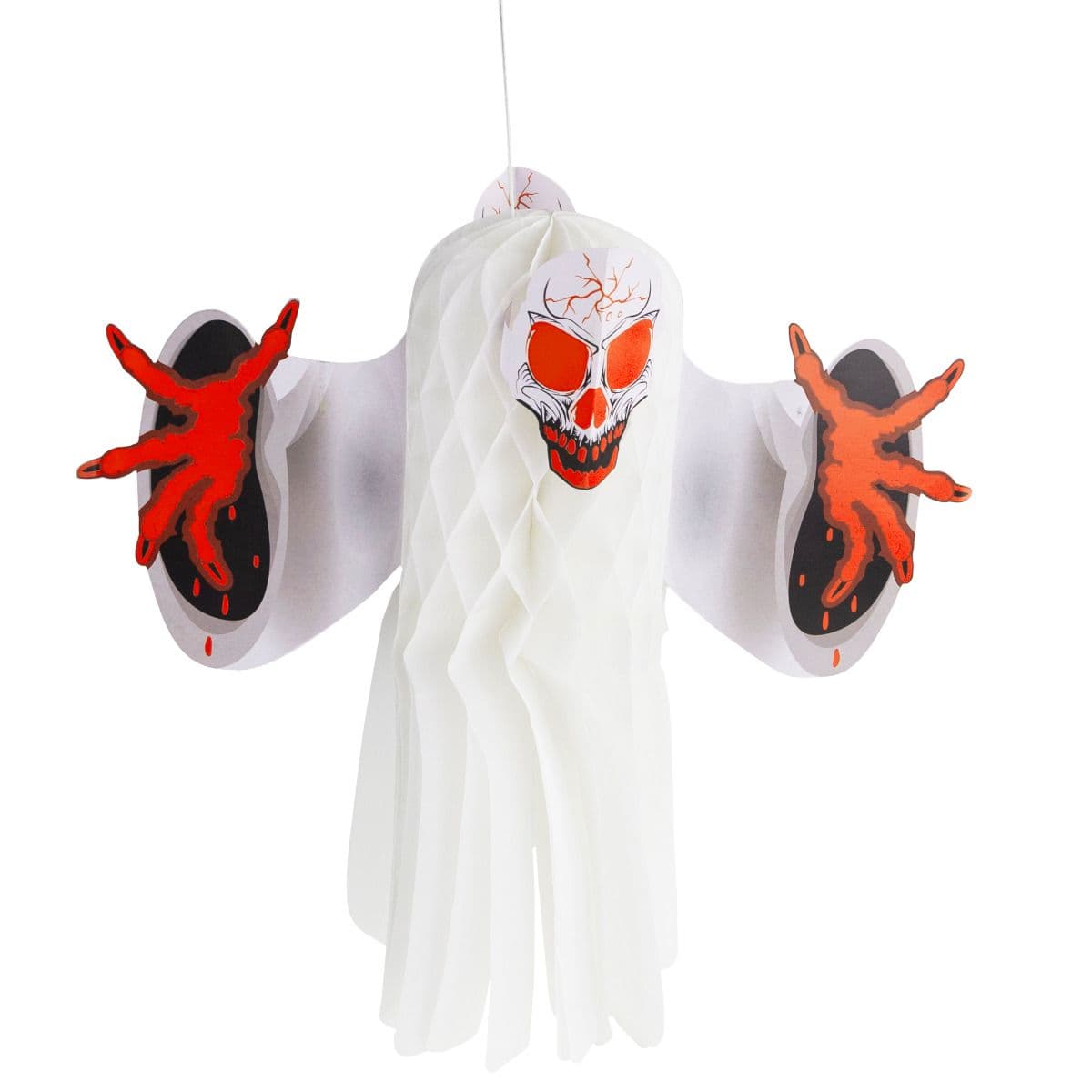 Zestaw ozdobny Halloween – girlanda, balony i obrus