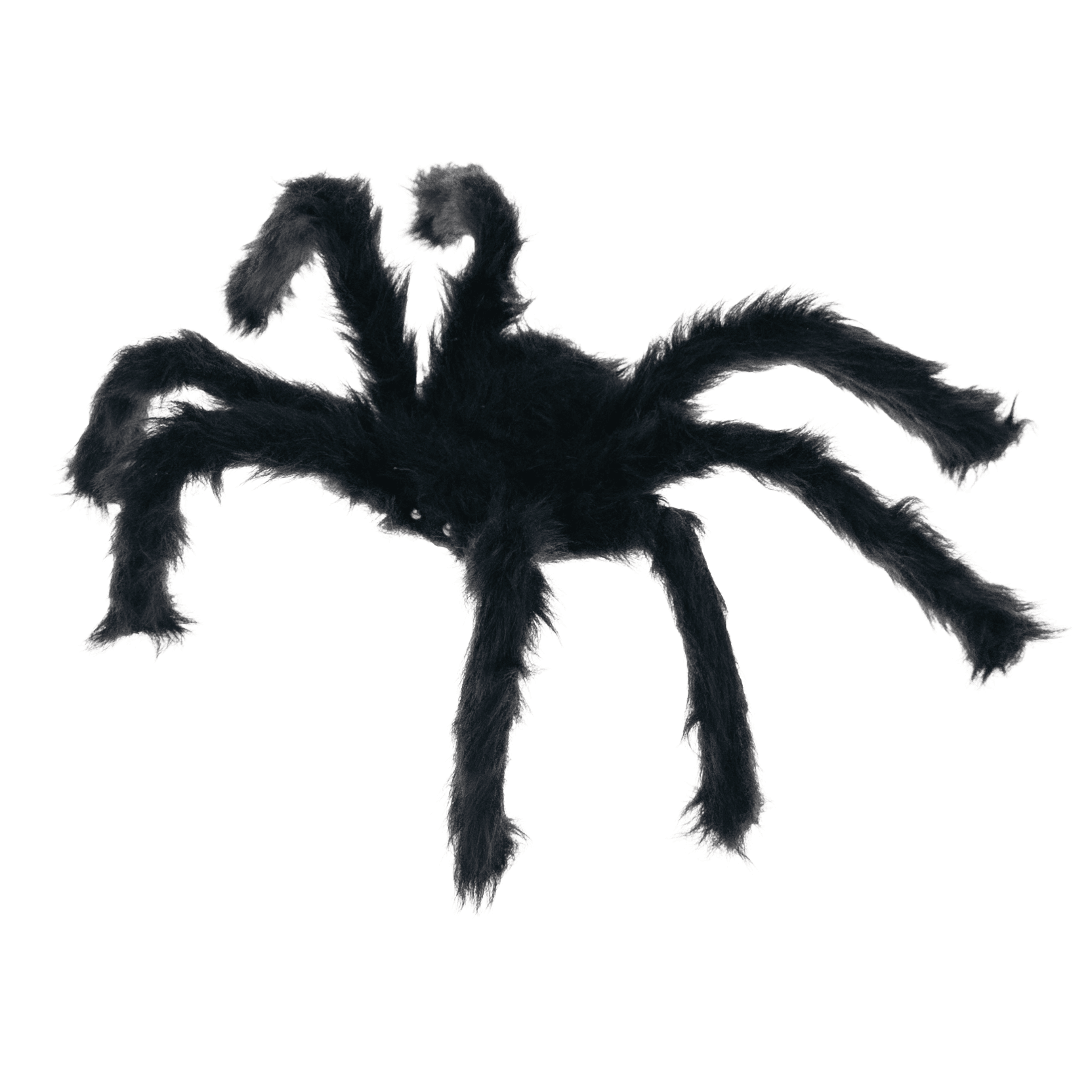 Halloweenowy gigantyczny pająk – włochata dekoracja straszna