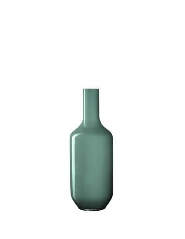 Wazon szklany zielony 39 cm – Leonardo Milano, ręcznie robiony