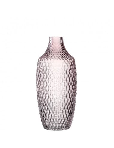 Wazon szklany fioletowy 30 cm – Leonardo Poesia, ręcznie robiony